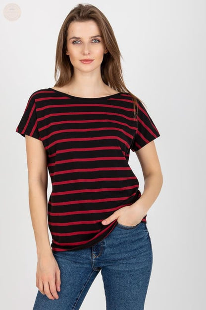 „Fabulous Damen T-Shirt mit kurzen Ärmeln – Stripe Sensation!“ - Tomorrow Style