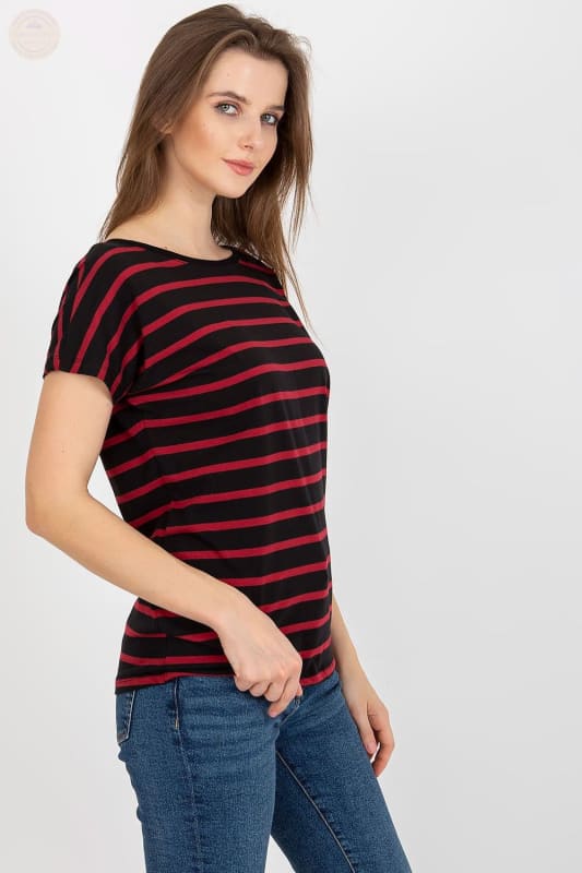 „Fabulous Damen T-Shirt mit kurzen Ärmeln – Stripe Sensation!“ - Tomorrow Style