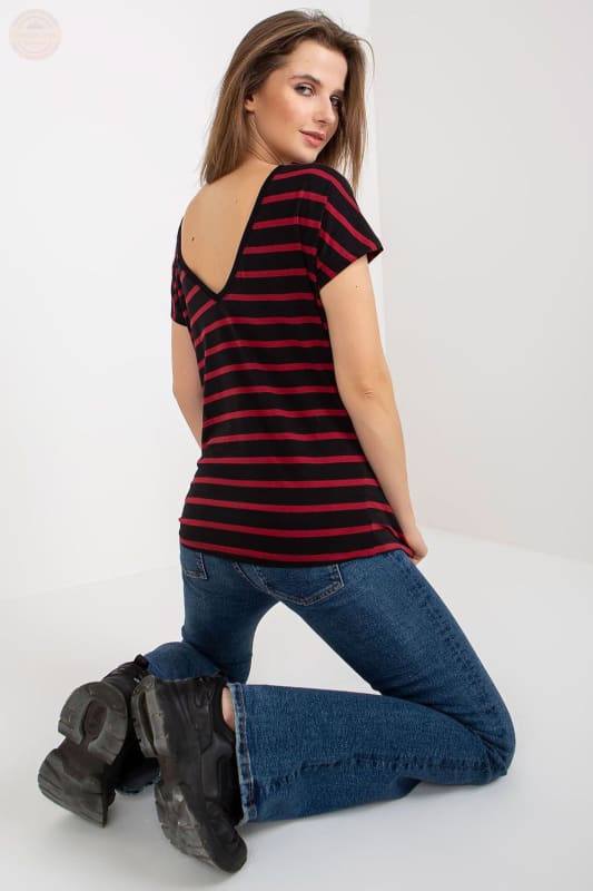 „Fabulous Damen T-Shirt mit kurzen Ärmeln – Stripe Sensation!“ - Tomorrow Style