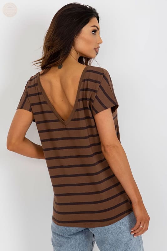 „Fabulous Damen T-Shirt mit kurzen Ärmeln – Stripe Sensation!“ - Tomorrow Style