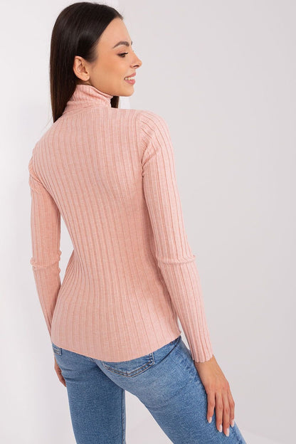 Klassischer Rollkragenpullover aus Weicher Viskose