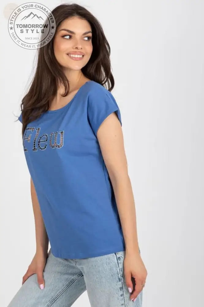 Fancy Cutout Damen T-Shirt: lässiges Shirt - Tomorrow Style