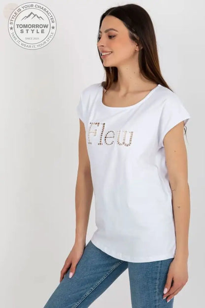 Fancy Cutout Damen T-Shirt: lässiges Shirt - Tomorrow Style