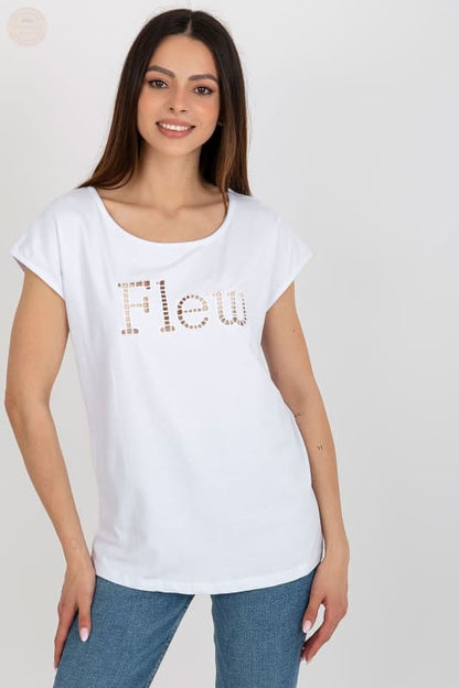 Fancy Cutout Damen T-Shirt: lässiges Shirt - Tomorrow Style