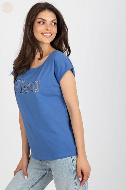 Fancy Cutout Damen T-Shirt: lässiges Shirt - Tomorrow Style