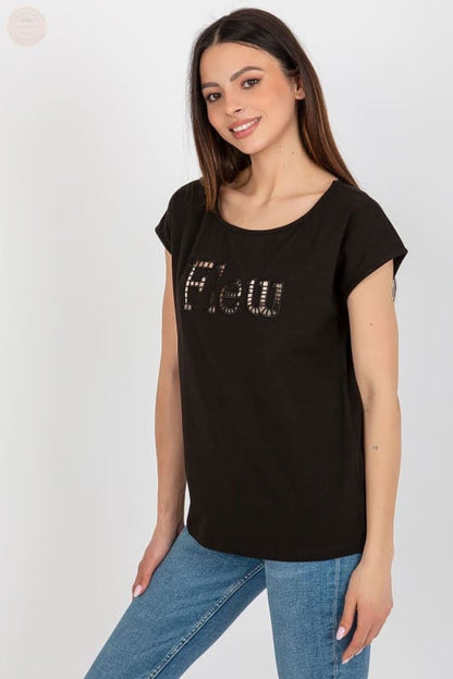 Fancy Cutout Damen T-Shirt: lässiges Shirt - Tomorrow Style