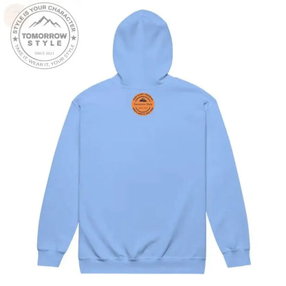 Farblich abgestimmter Kapuzenpullover mit Reißverschluss: Innen und außen gemütlich - Tomorrow Style