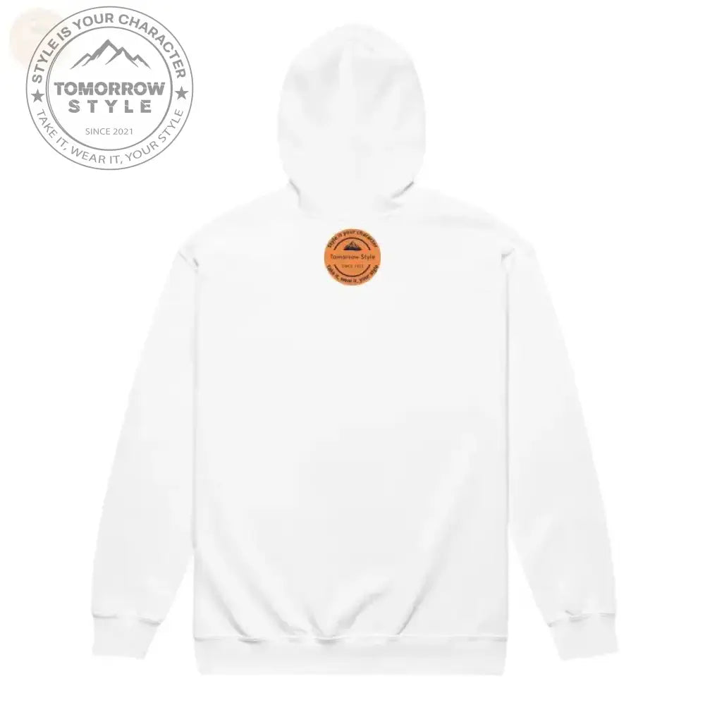 Farblich abgestimmter Kapuzenpullover mit Reißverschluss: Innen und außen gemütlich - Tomorrow Style