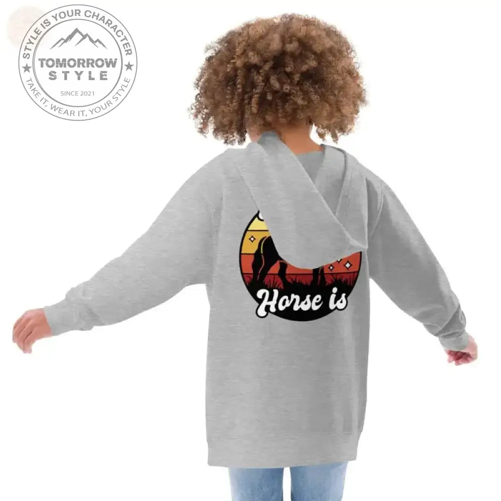 Cozy Adventures: Flauschiger Fleece - Hoodie für Mädchen - Tomorrow Style