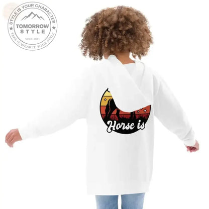 Cozy Adventures: Flauschiger Fleece - Hoodie für Mädchen - Tomorrow Style