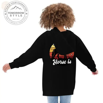 Cozy Adventures: Flauschiger Fleece - Hoodie für Mädchen - Tomorrow Style