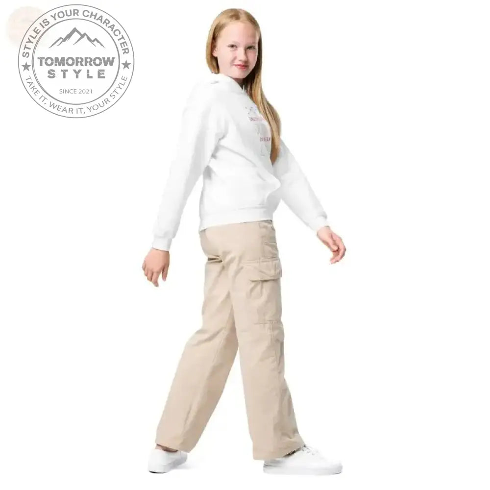 Gemütlich und robust: Premium Heavy Blend Mädchen - Hoodie - Tomorrow Style