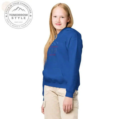 Gemütlich und robust: Premium Heavy Blend Mädchen - Hoodie - Tomorrow Style