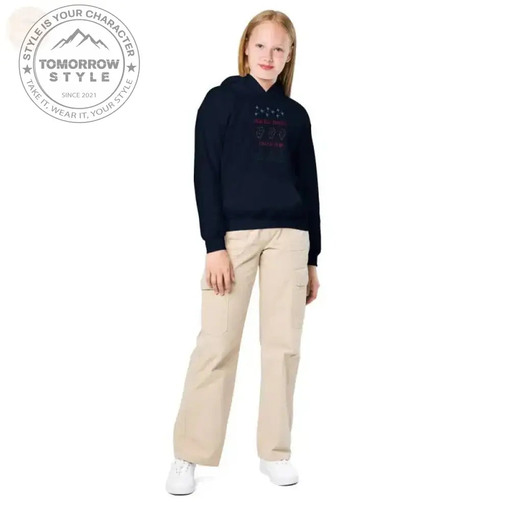 Gemütlich und robust: Premium Heavy Blend Mädchen - Hoodie - Tomorrow Style