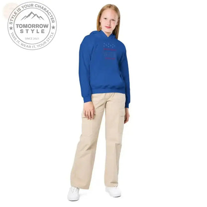Gemütlich und robust: Premium Heavy Blend Mädchen - Hoodie - Tomorrow Style