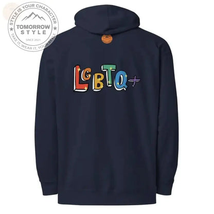 Gemütlicher bestickter Kapuzenpullover – 28 Zoll - Tomorrow Style