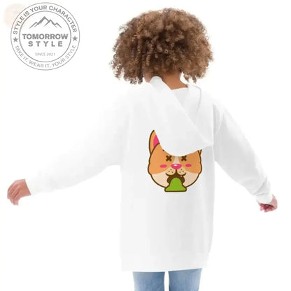 Gemütlicher, bestickter Vlies - Hoodie – ein Must - Have für Mädchen! - Tomorrow Style