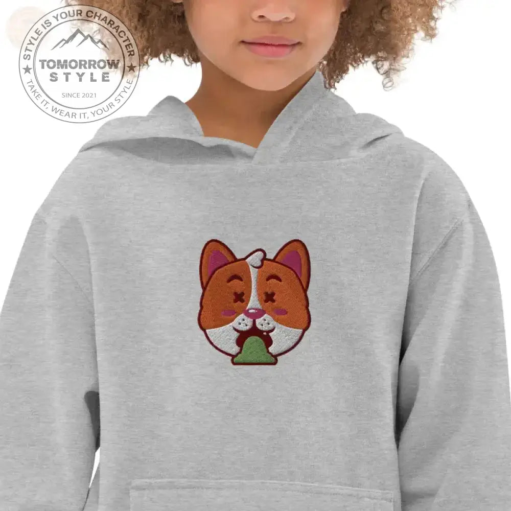 Gemütlicher, bestickter Vlies - Hoodie – ein Must - Have für Mädchen! - Tomorrow Style