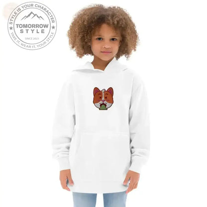 Gemütlicher, bestickter Vlies - Hoodie – ein Must - Have für Mädchen! - Tomorrow Style