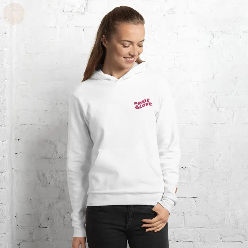 Damen Hoodie - Weiß / S