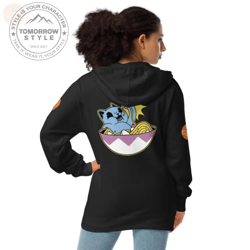 Gemütlicher Kapuzenpullover aus meliertem Fleece für modische Frauen - Tomorrow Style