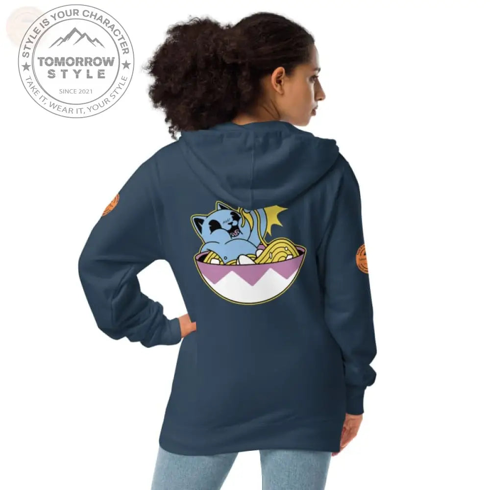 Gemütlicher Kapuzenpullover aus meliertem Fleece für modische Frauen - Tomorrow Style