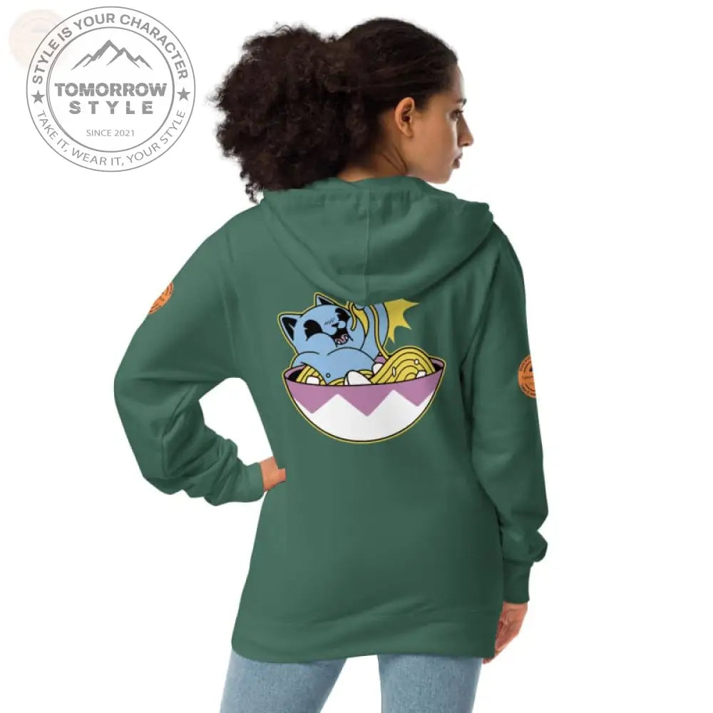 Gemütlicher Kapuzenpullover aus meliertem Fleece für modische Frauen - Tomorrow Style