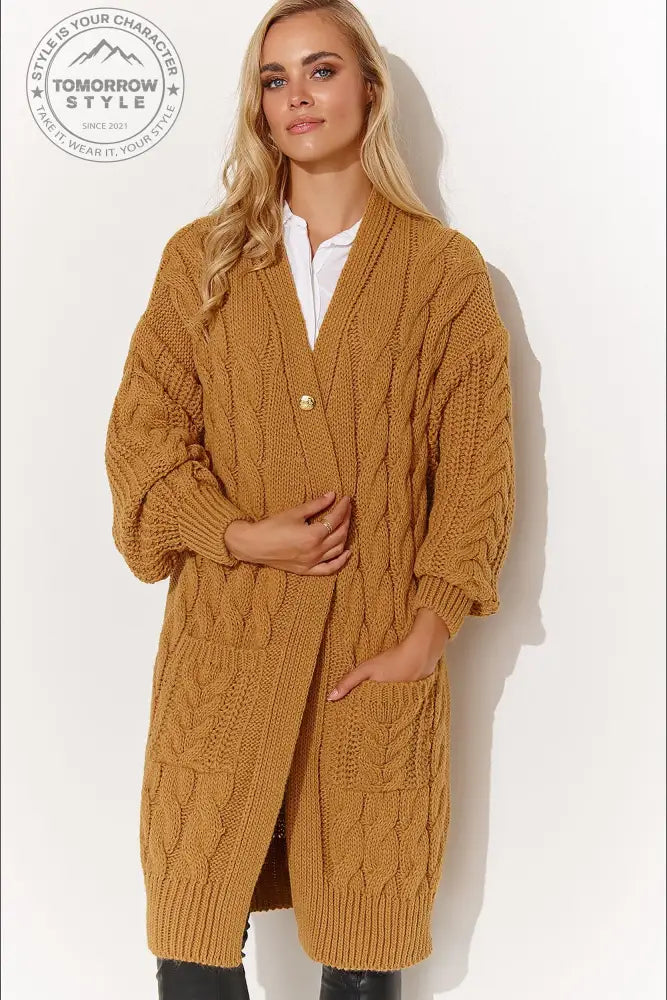 Cardigan Model 184394 Makadamia - Tomorrow Style