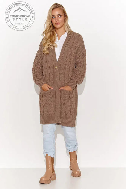 Cardigan Model 184394 Makadamia - Tomorrow Style