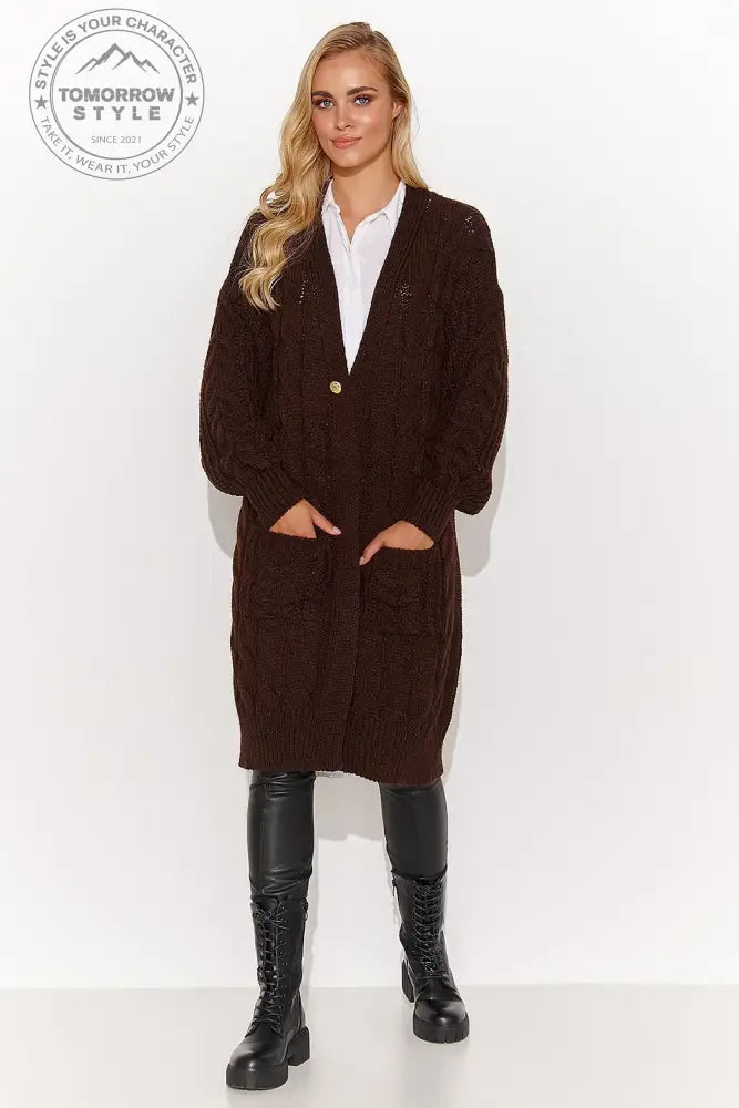 Cardigan Model 184394 Makadamia - Tomorrow Style