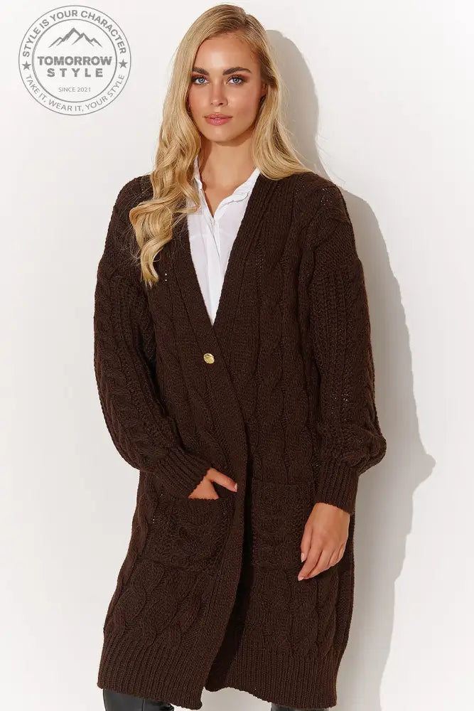 Cardigan Model 184394 Makadamia - Tomorrow Style