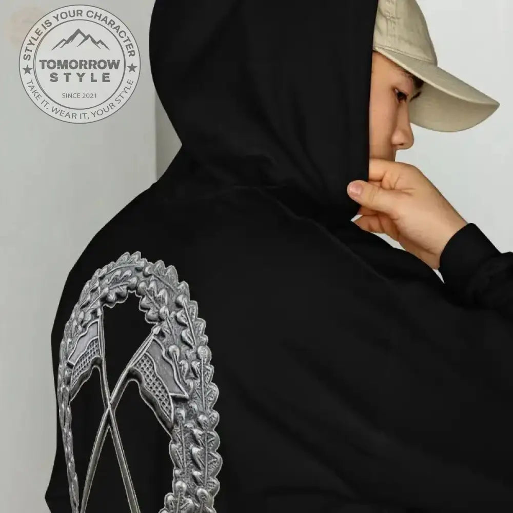 Gemütlicher Premium Kapuzenpullover der Bundeswehr mit Stickerei - Perfekt für kühlere Abende! - Tomorrow Style