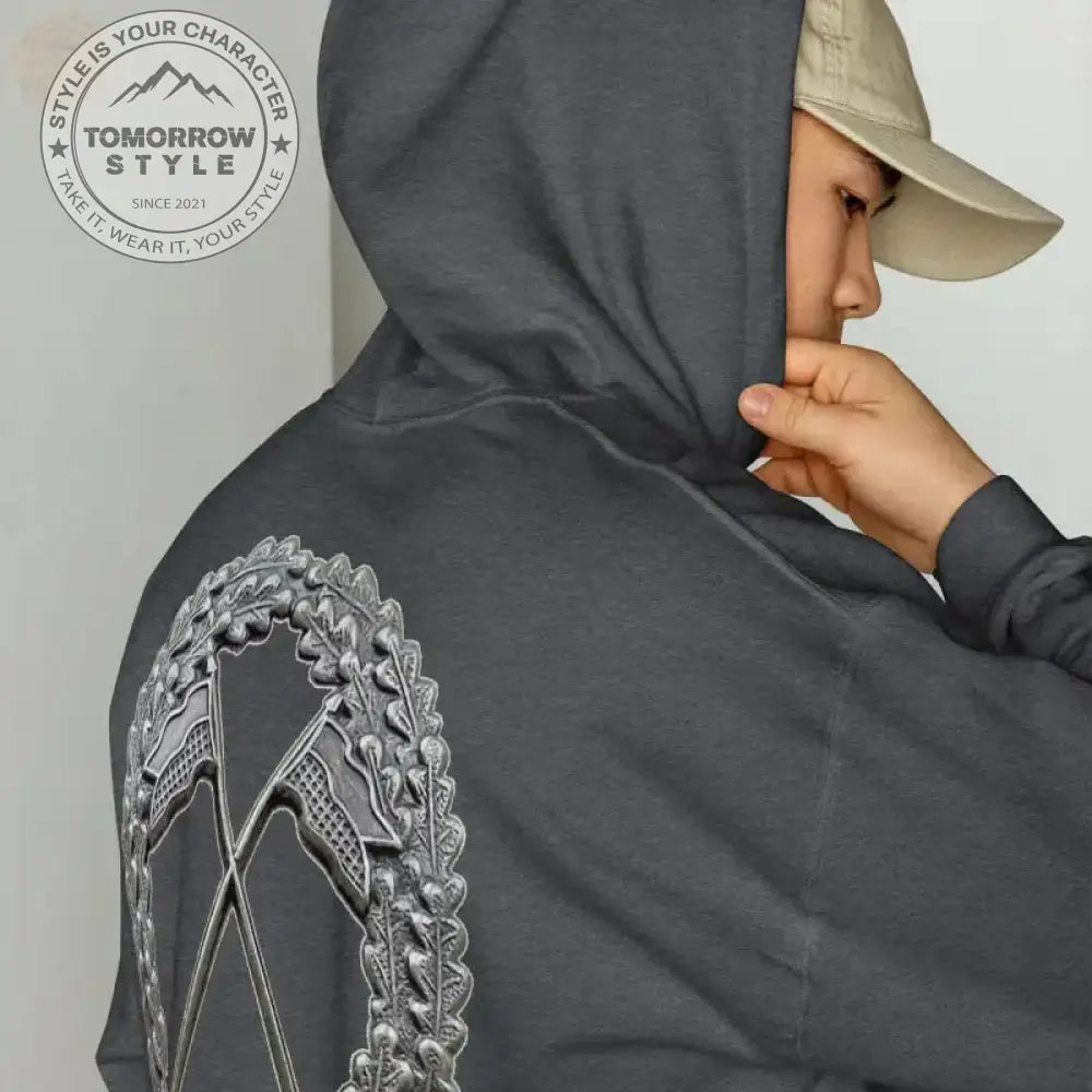 Gemütlicher Premium Kapuzenpullover der Bundeswehr mit Stickerei - Perfekt für kühlere Abende! - Tomorrow Style