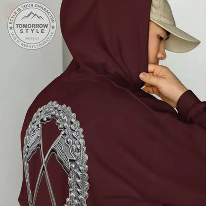 Gemütlicher Premium Kapuzenpullover der Bundeswehr mit Stickerei - Perfekt für kühlere Abende! - Tomorrow Style