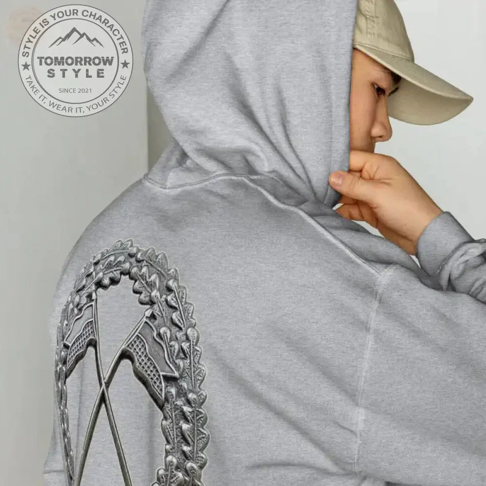 Gemütlicher Premium Kapuzenpullover der Bundeswehr mit Stickerei - Perfekt für kühlere Abende! - Tomorrow Style