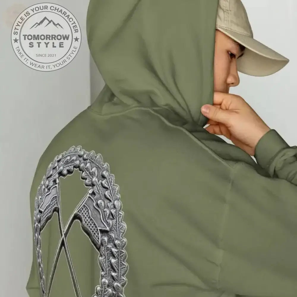 Gemütlicher Premium Kapuzenpullover der Bundeswehr mit Stickerei - Perfekt für kühlere Abende! - Tomorrow Style