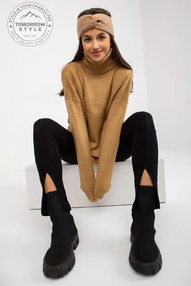 Rollkragenpullover Model 171277 Rue Paris - Tomorrow Style