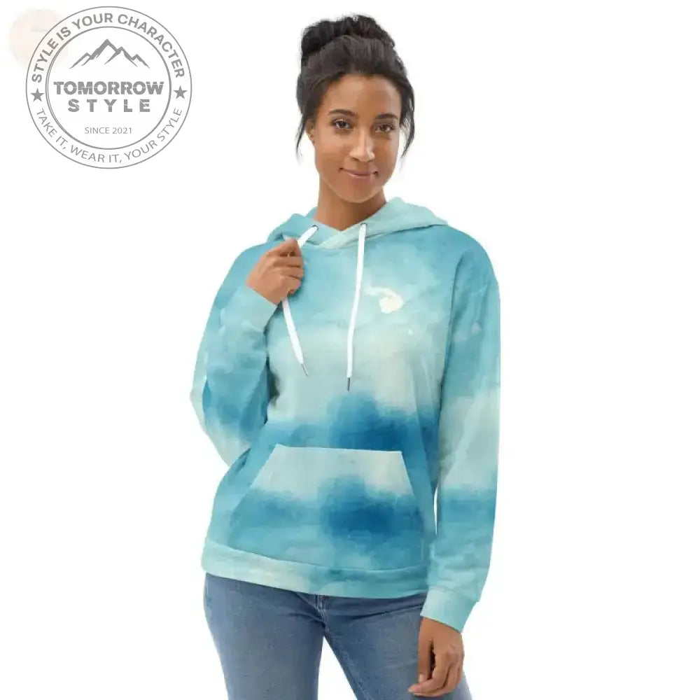 Gemütlicher, schicker Damen - Kapuzenpullover – 9 Unzen Zoll Stoffgewicht - Tomorrow Style