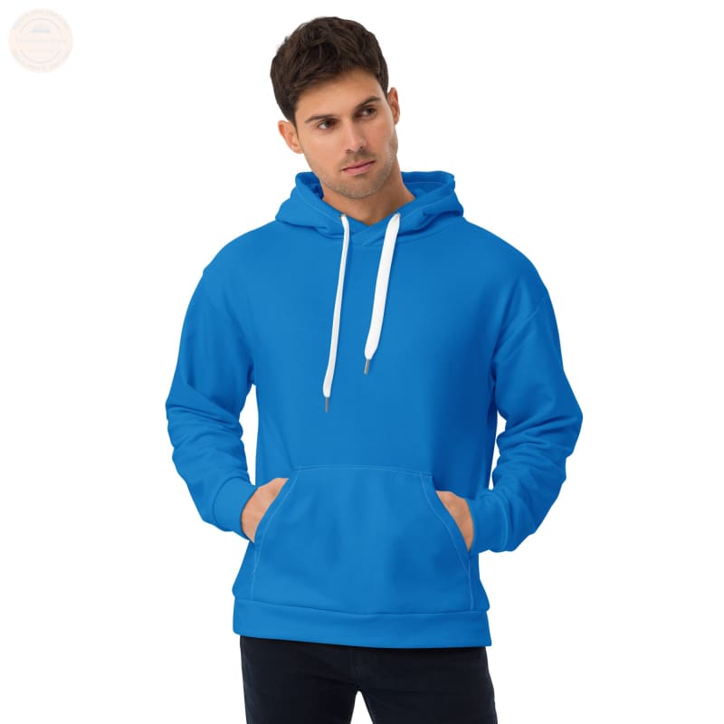 Gemütlicher Fleece - Hoodie mit Print: Spüren Sie die Wärme - Tomorrow Style