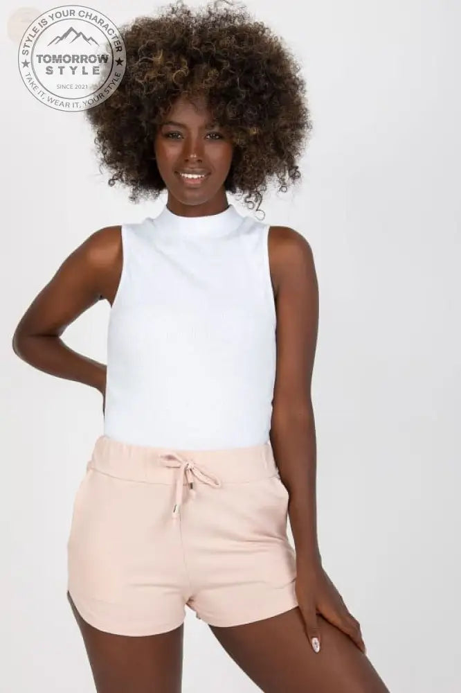 Geripptes, kurzes Oberteil mit halbem Reißverschluss – berauschender Stil! - Tomorrow Style