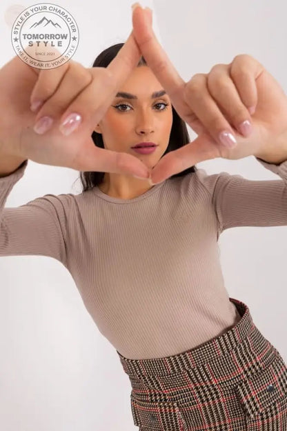 Gestreifte, schicke Bluse mit Rundhalsausschnitt! - Tomorrow Style