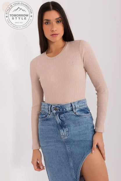 Gestreifte, schicke Bluse mit Rundhalsausschnitt! - Tomorrow Style