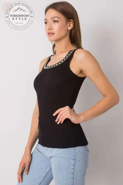 Glattes, geripptes Kettenoberteil: Werten Sie Ihren Stil auf! - Tomorrow Style