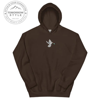 Herren Hoodie mit besticktem Frieden Vogel und Palästinenserflagge - Tomorrow Style