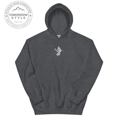Herren Hoodie mit besticktem Frieden Vogel und Palästinenserflagge - Tomorrow Style