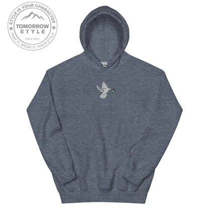 Herren Hoodie mit besticktem Frieden Vogel und Palästinenserflagge - Tomorrow Style