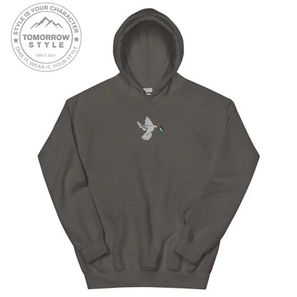 Herren Hoodie mit besticktem Frieden Vogel und Palästinenserflagge - Tomorrow Style