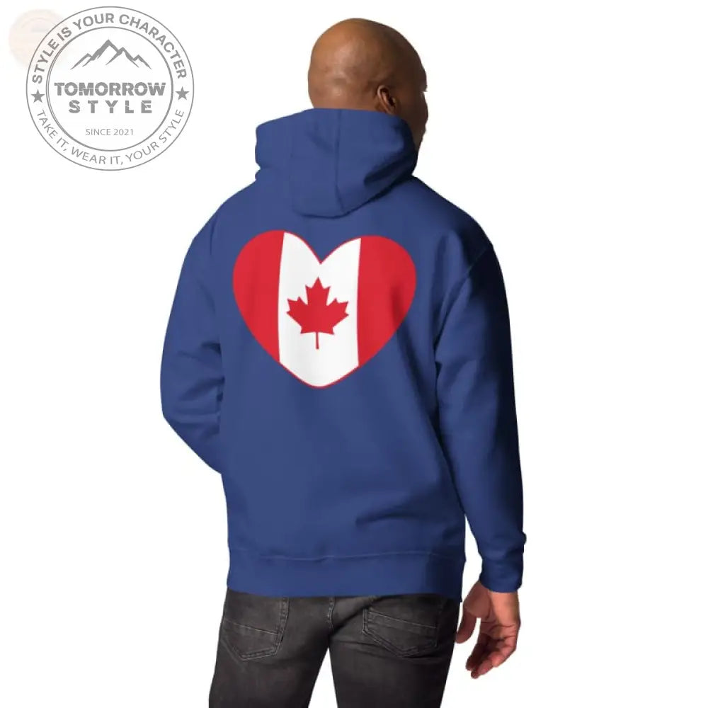 Ultimate Comfort: Bestickter Herren Hoodie - Tomorrow Style