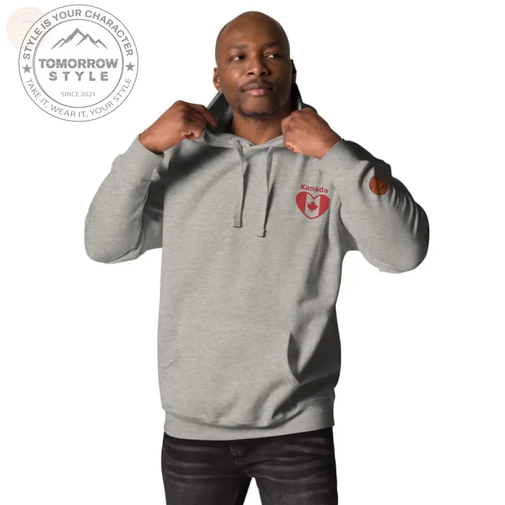 Ultimate Comfort: Bestickter Herren Hoodie - Tomorrow Style