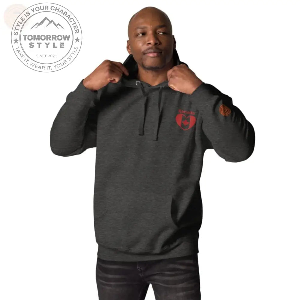 Ultimate Comfort: Bestickter Herren Hoodie - Tomorrow Style